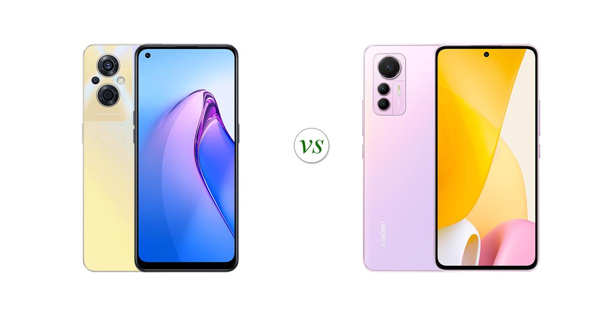 xiaomi 12 lite vs oppo reno 8