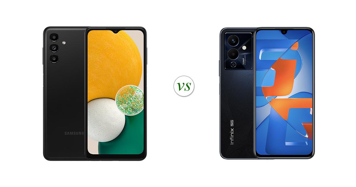 infinix note 12 vs samsung a13