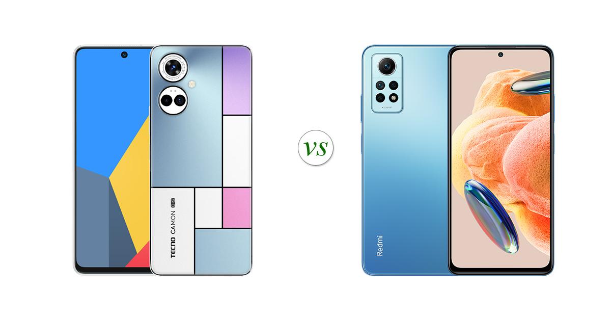 redmi note 12 pro vs tecno camon 19 pro 5g