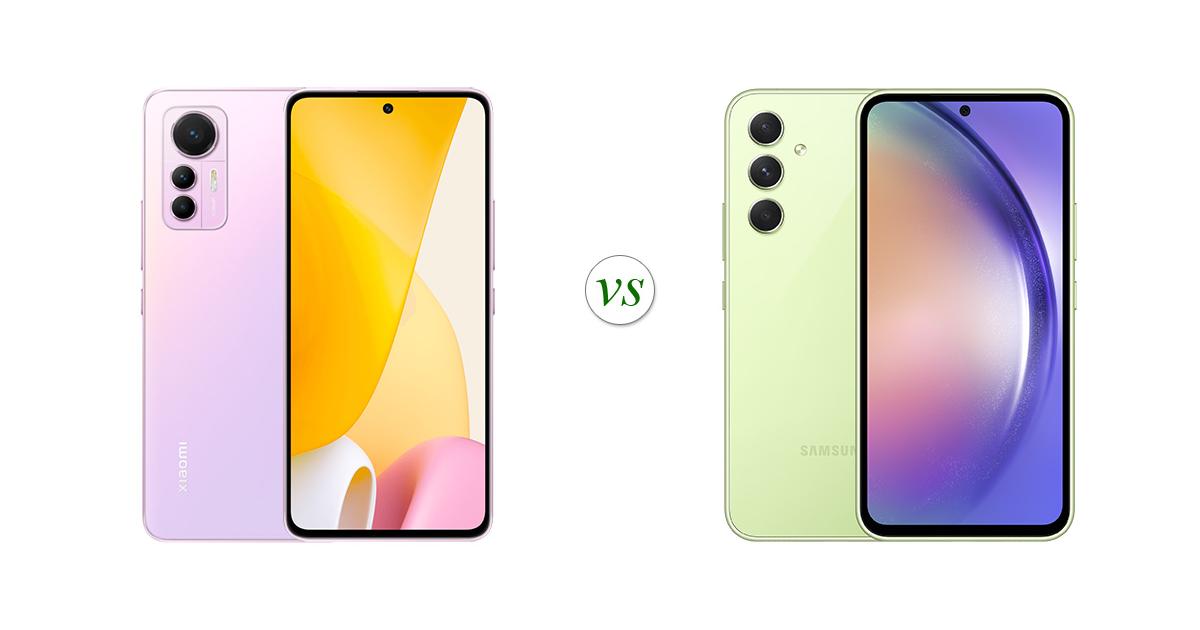 samsung a54 5g vs mi 12 lite