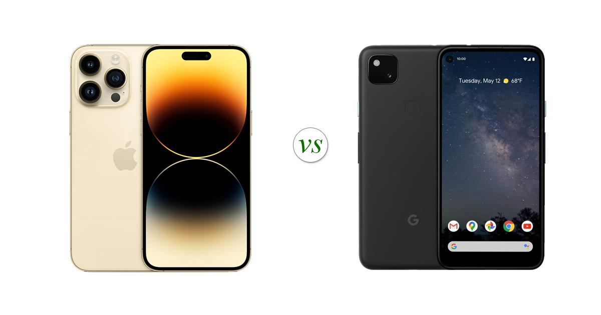 iphone 14 vs google pixel 4a