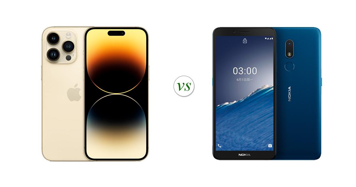 nokia x30 vs iphone 14 pro max