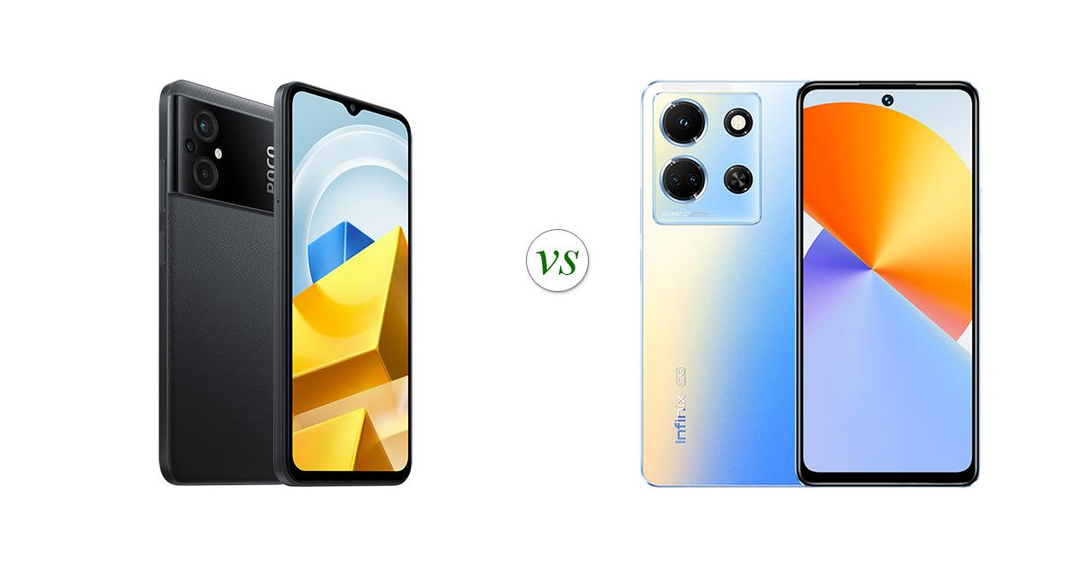 poco m5 vs infinix hot 12