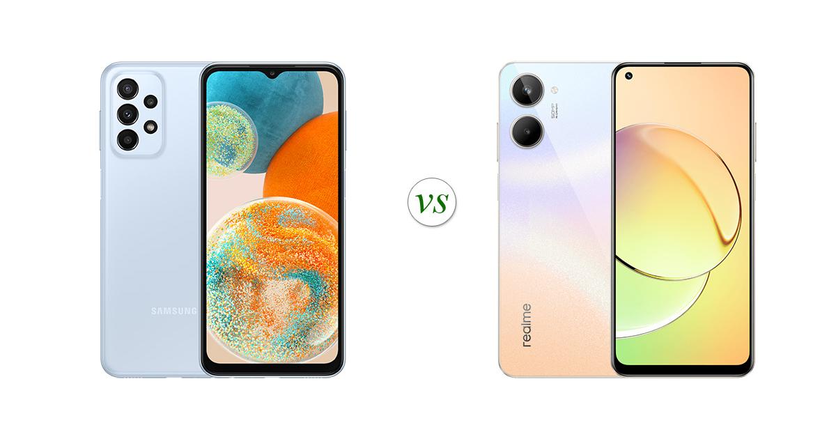 realme 10 vs a23