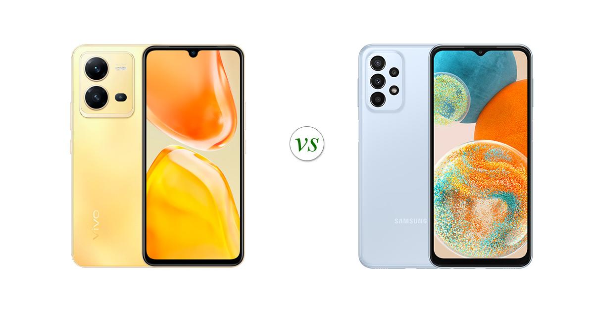 samsung galaxy a33 vs vivo v25