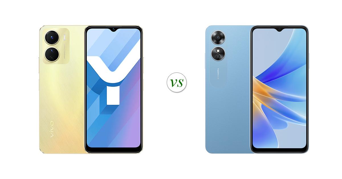 oppo a17 and vivo y16 comparison