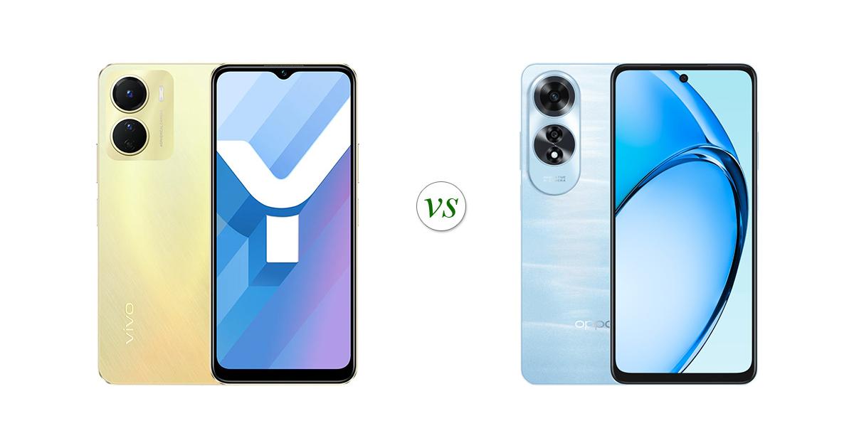 vivo Y16 vs OPPO A60: Side by Side Specs Comparison