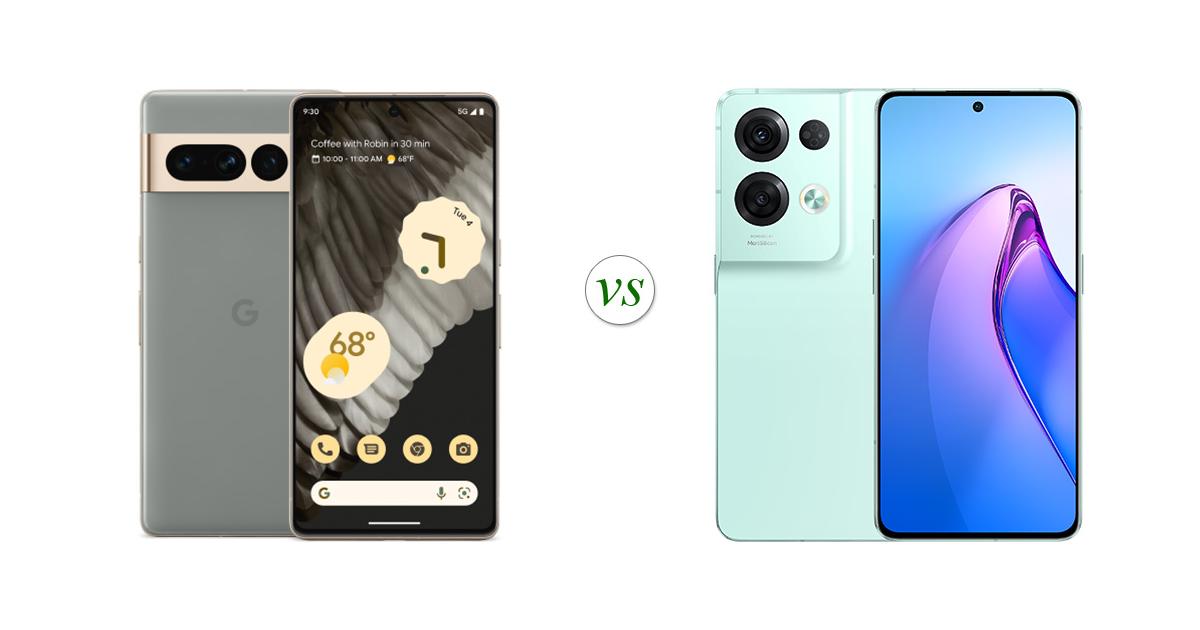 oppo reno 12 pro 5g vs google pixel 8 pro