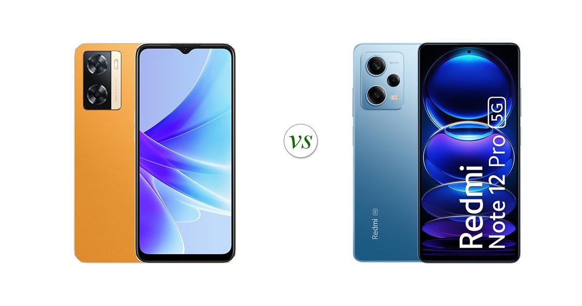 redmi note 12 pro 5g vs oppo a77s