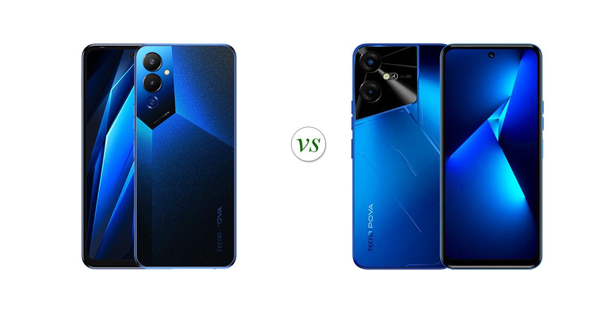 tecno pova 4 vs tecno pova neo 5g