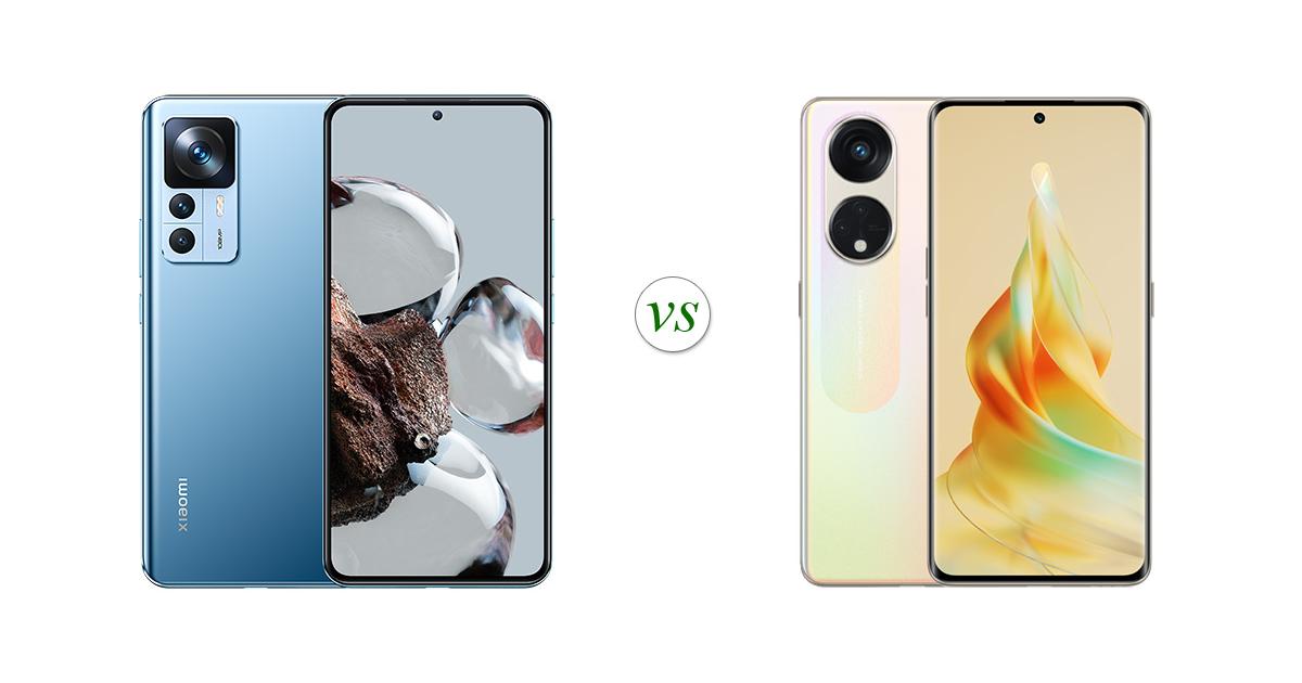 oppo reno 8 vs xiaomi 12