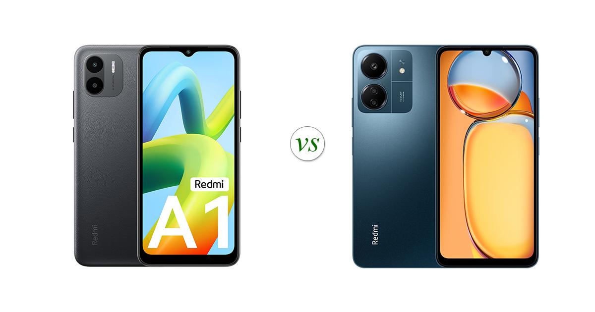 xiaomi redmi 9 vs xiaomi redmi 13c