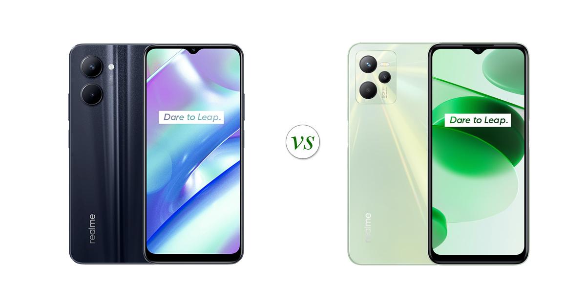 realme c33 and c35 comparison