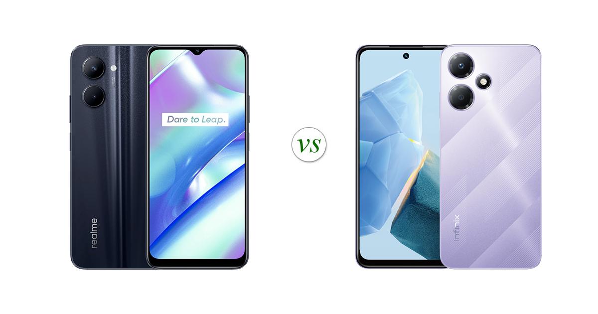 realme c33 vs infinix hot 12 play