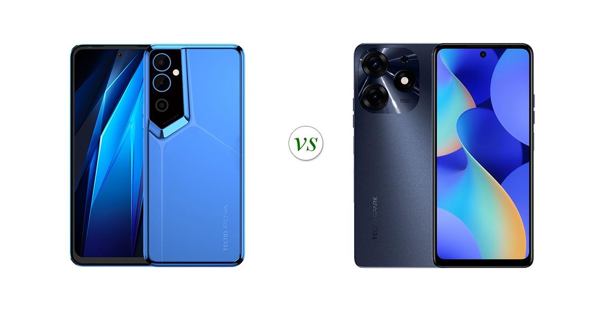 tecno spark 10 pro vs tecno pova 2