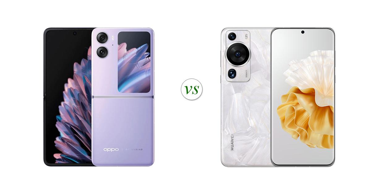 OPPO Find N2 Flip vs HUAWEI P60 Pro: Side by Side Specs Comparison