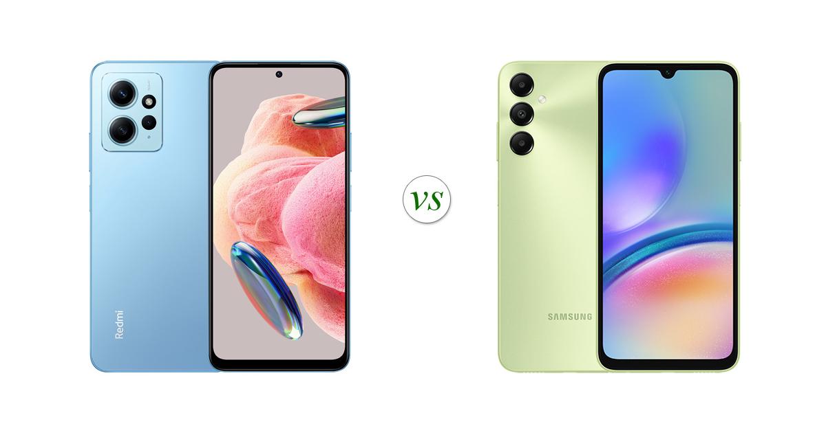 redmi note 12 vs samsung a05 s