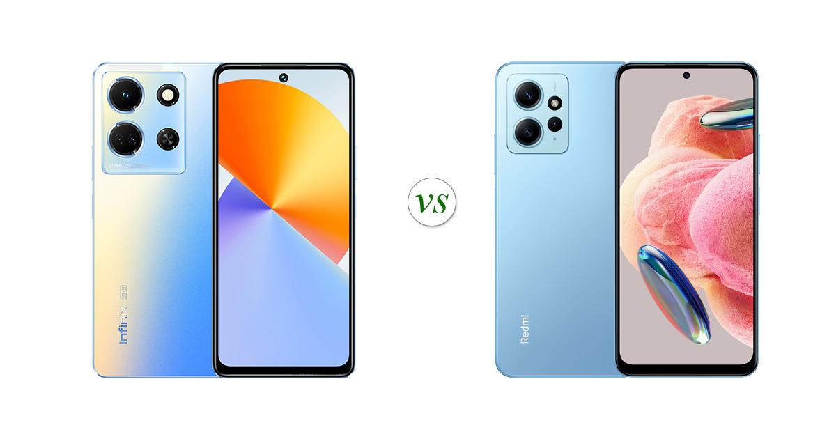 infinix note 12 vs redmi note 9 pro