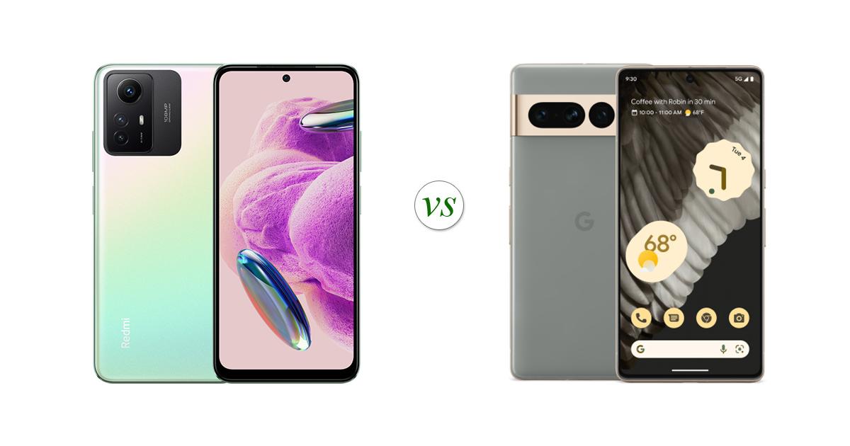 xiaomi redmi note 13 pro 5g vs pixel 7