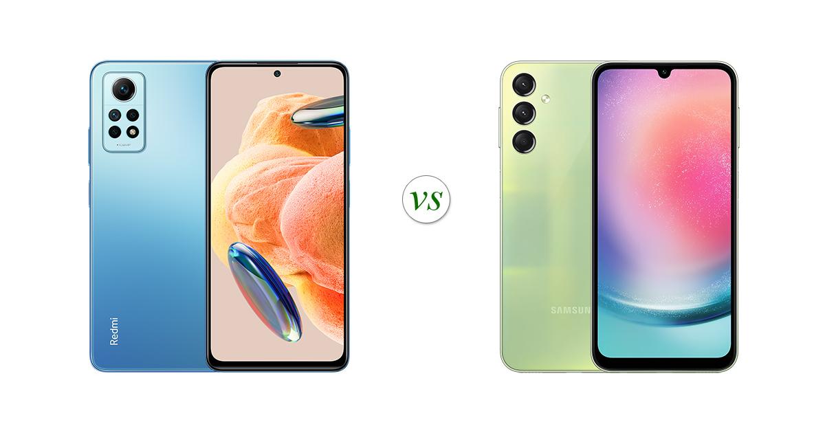 samsung a24 vs redmi note 12