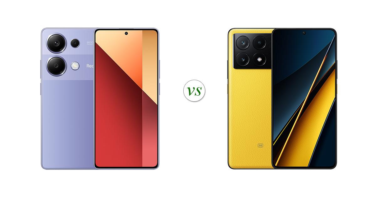 POCO X6 Pro 5G vs. Redmi Note 13 Pro 5G - A Comprehensive Comparison of  Specs, Design, Cameras, Performance, and Pricing! - Telangana NavaNirmana  Sena