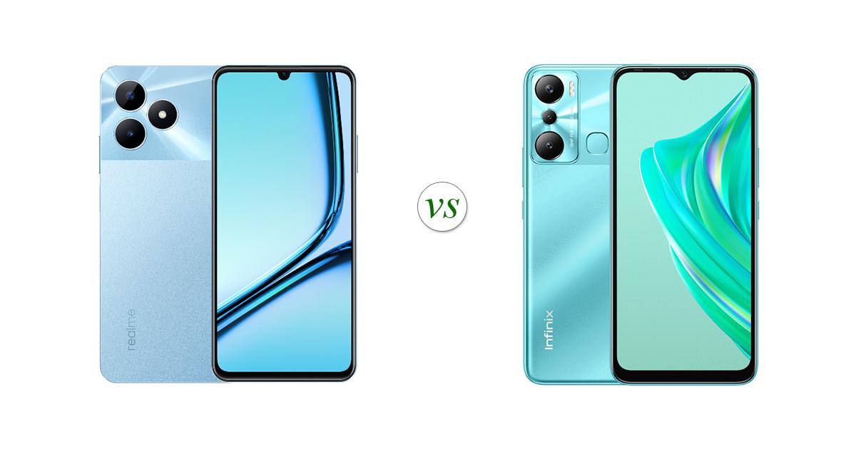 infinix hot 12 play vs realme note 50