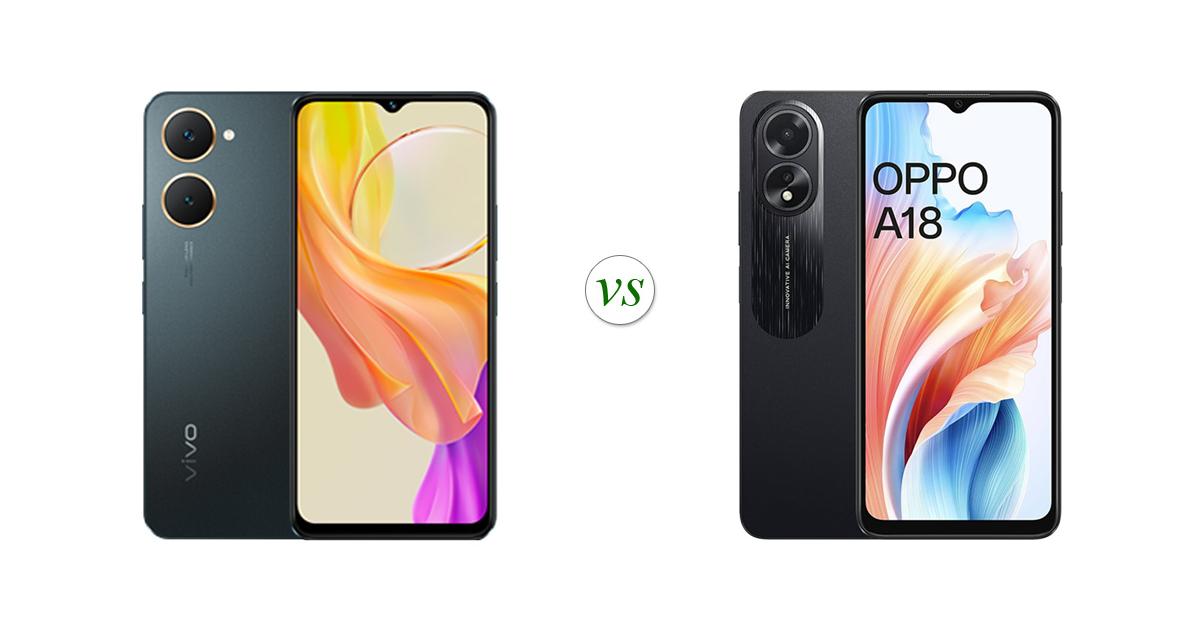 vivo Y03 vs OPPO A18: Side by Side Specs Comparison