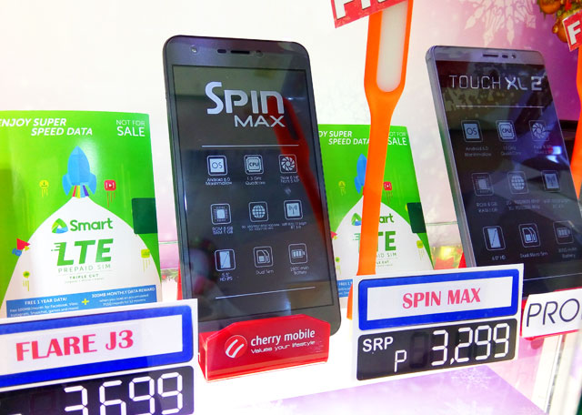 Cherry Mobile Spin Max Full Specs Features And Official Price Pinoy Techno Guide