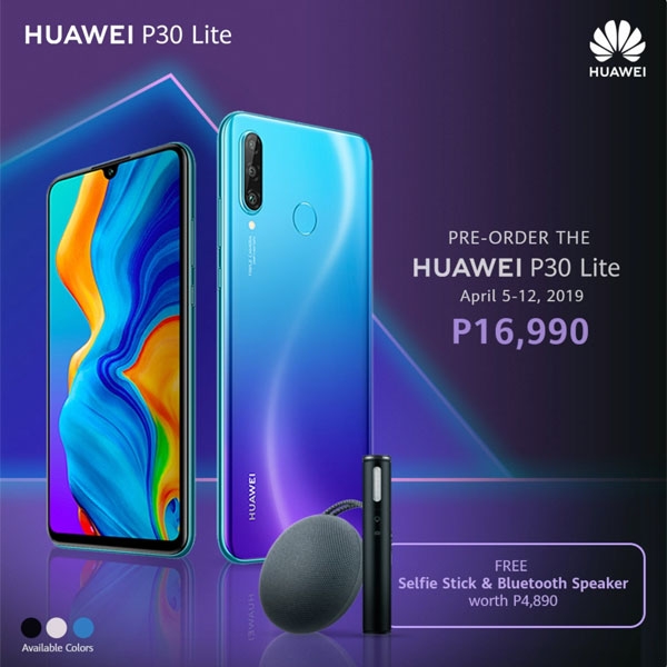 Official price of Huawei P30 Lite.