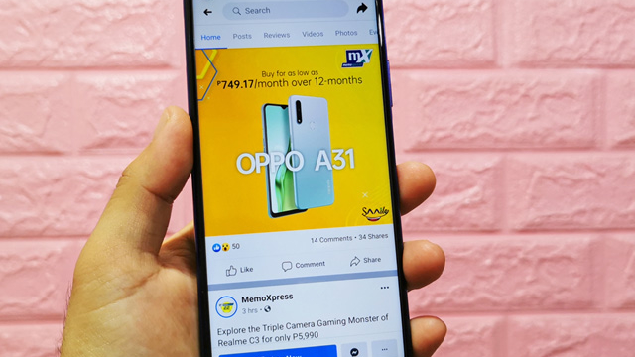 oppo a30 ram