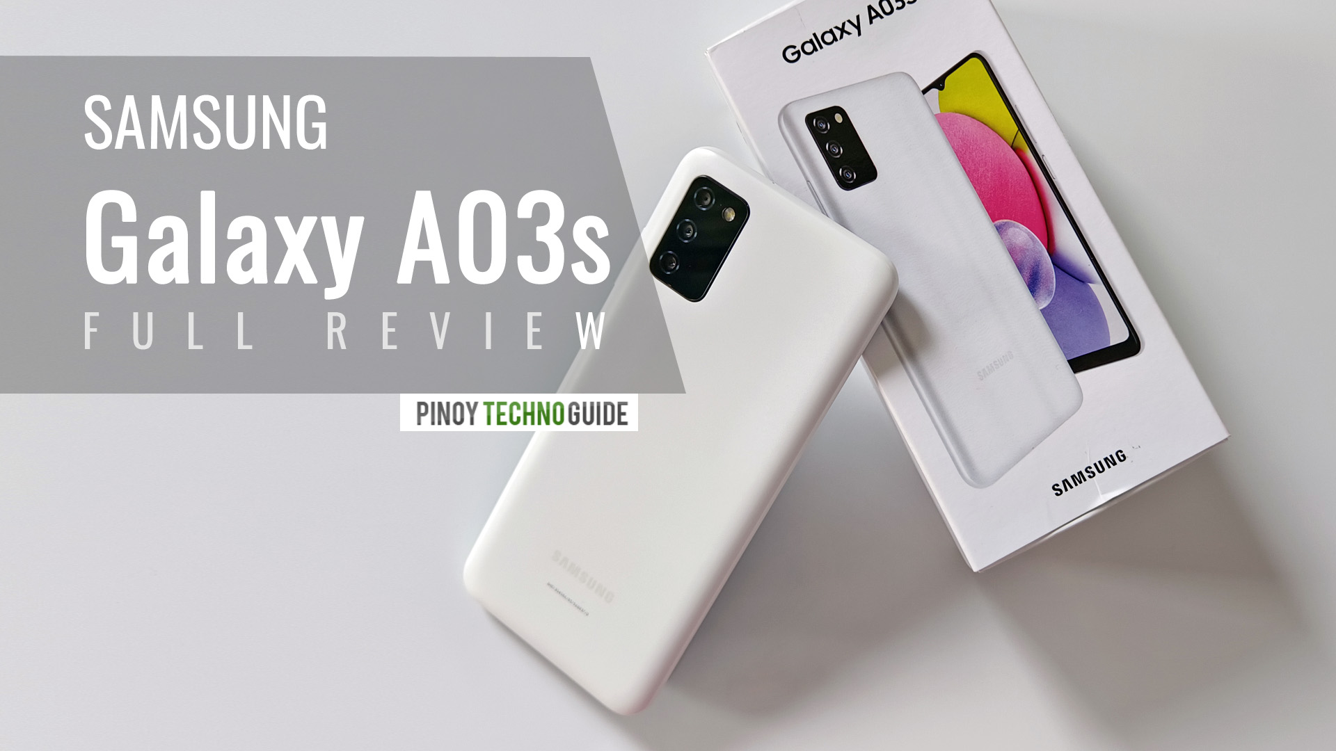 Samsung Galaxy A03s Review [video] Pinoy Techno Guide