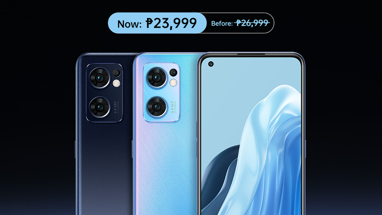 OPPO Reno7 5G gets ₱3,000 Price Drop ahead of Reno8 5G Launch | Pinoy ...