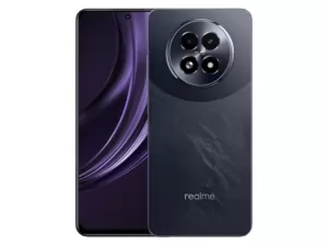 The realme 13 5G smartphone in Dark Purple color.